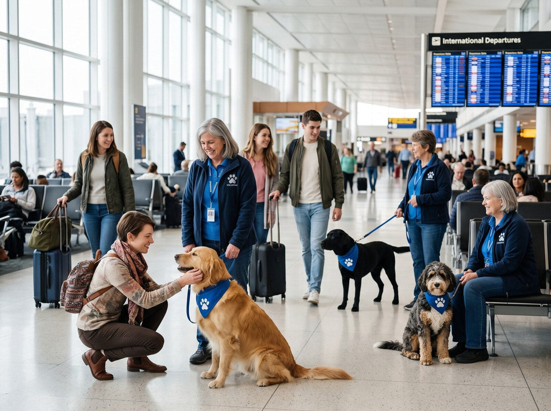 Airport Therapy Animals 2026: Where to Find Them