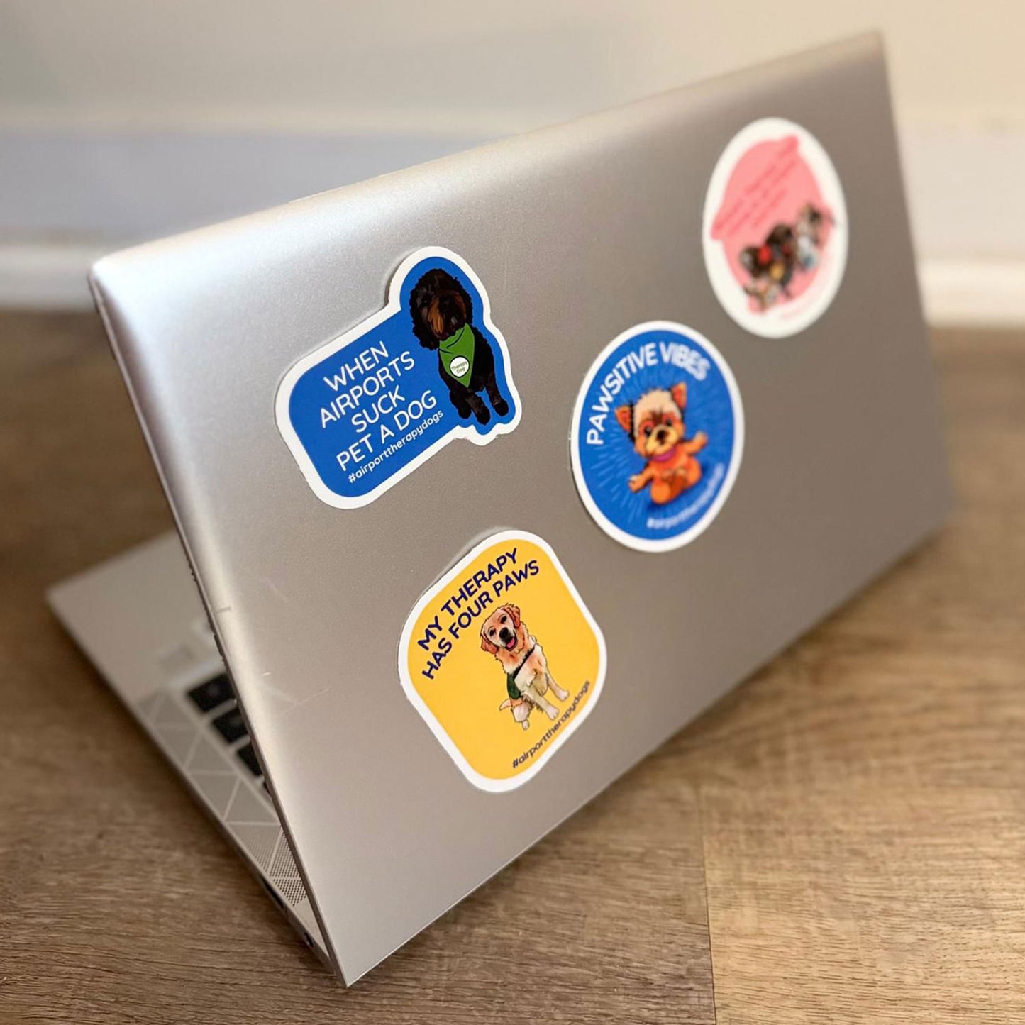 THERAPY DOG STICKER SET // THE GLOBAL BUNDLE (4-PACK)