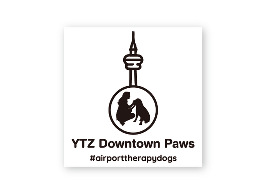 YTZ DOWNTOWN PAWS // TORONTO SOUVENIR STICKER