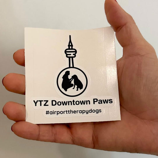 YTZ DOWNTOWN PAWS // TORONTO SOUVENIR STICKER